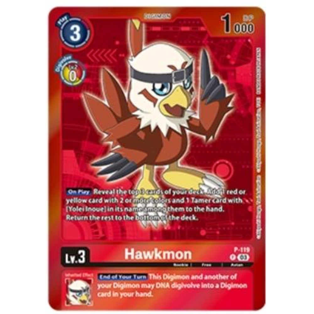 Digimon Card Game Adventure Box 3 AB03 Hawkmon - EN