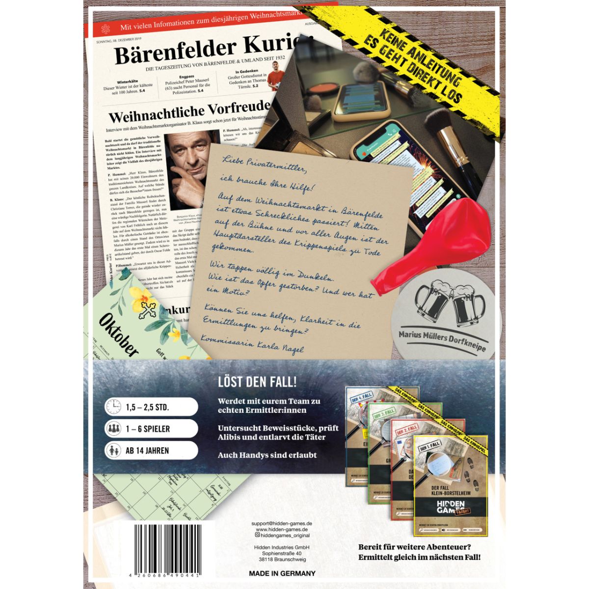 Hidden Games Tatort: Eiskaltes Verbrechen