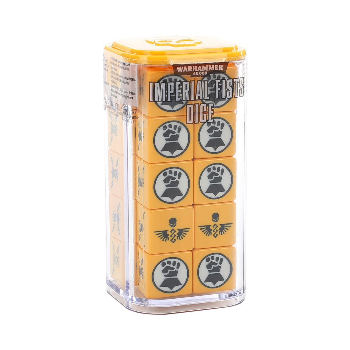 Warhammer 40.000 Imperial Fists Dice