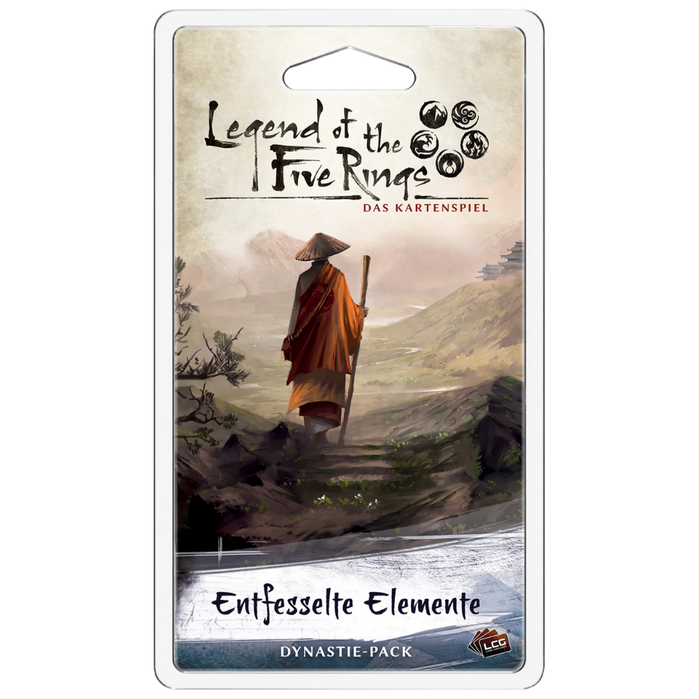 L5R LCG: Entfesselte Elemente Dynastie-Pack (Elementar-6) - deutsch