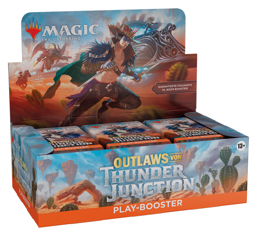 Outlaws von Thunder Junction - Play-Booster Display (36 Packs) - DE
