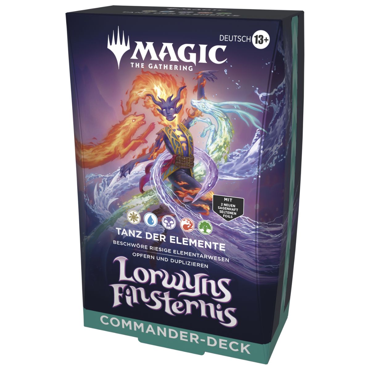 Magic: The Gathering Lorwyns Finsternis Tanz der Elemente Commander Deck Deutsch