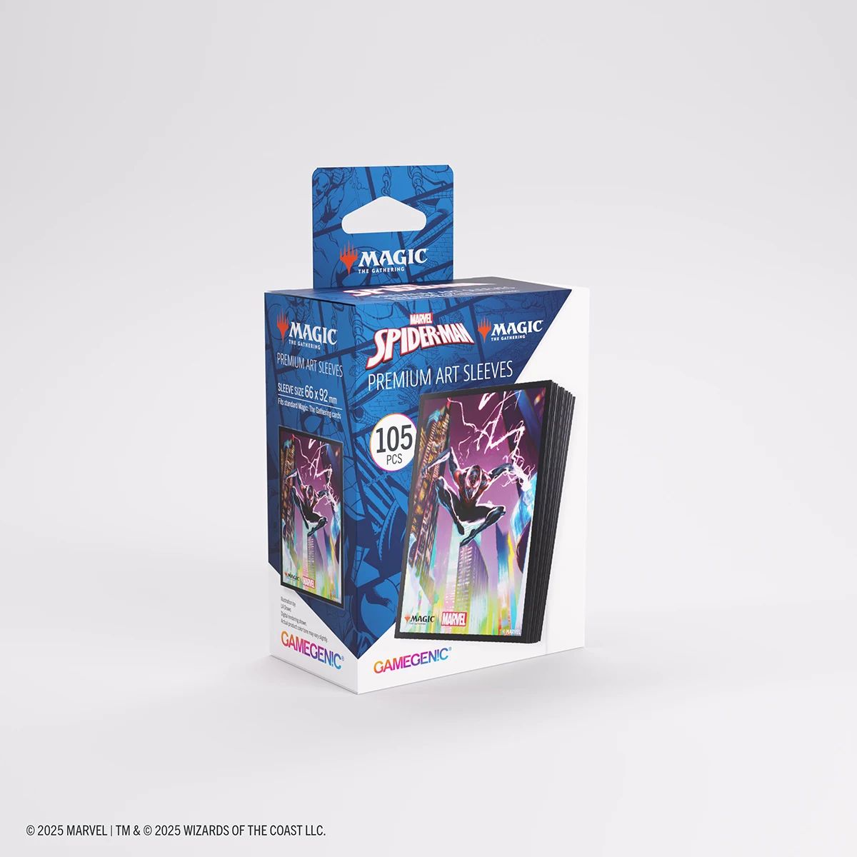 Magic The Gathering Marvel's Spider-Man Premium Art Sleeves Spider-Man Miles Morales