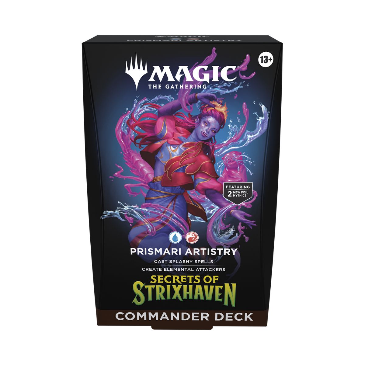 Magic: The Gathering Secrets of Strixhaven Prismari Artistry Commander Deck Englisch