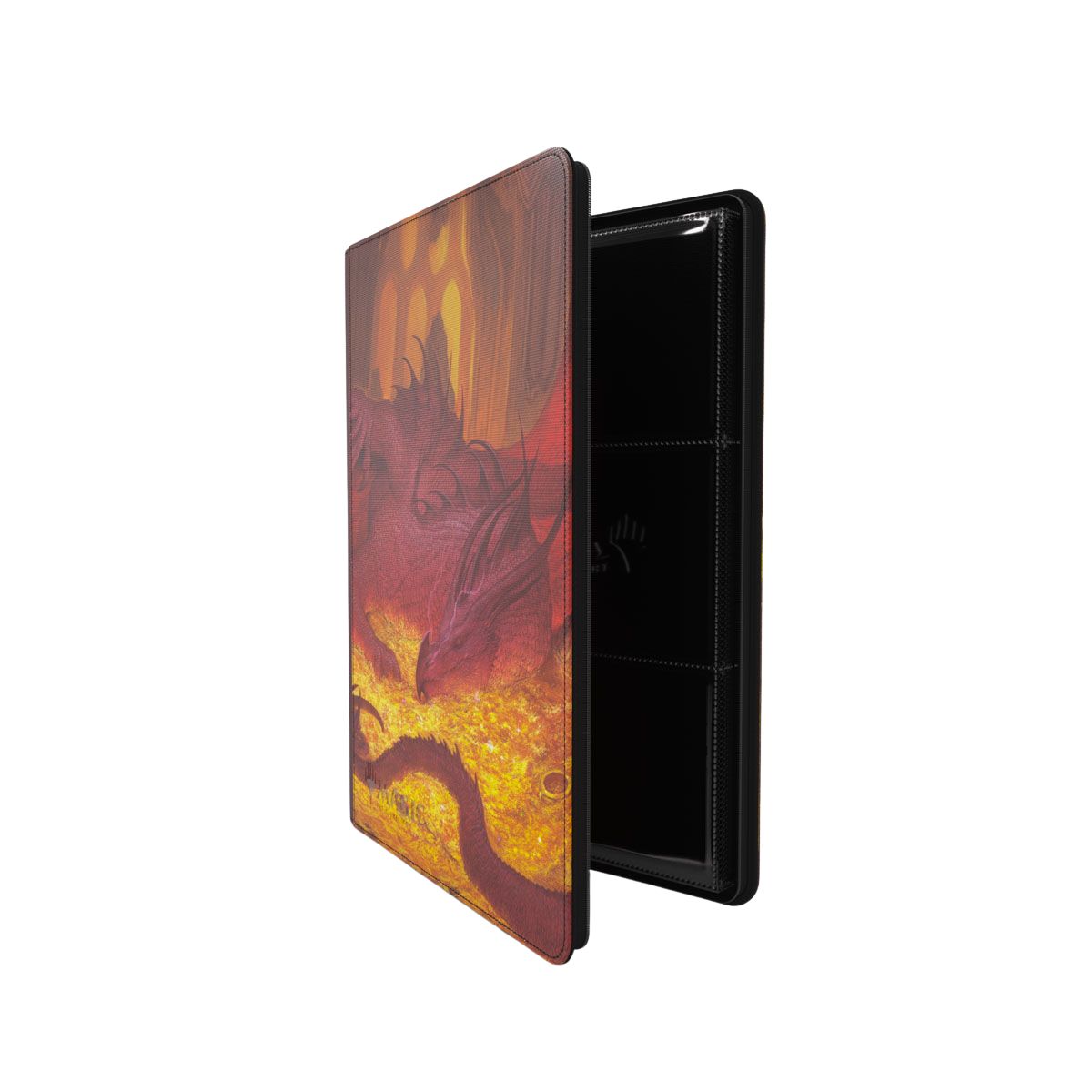 Gamegenic Magic: The Gathering The Hobbit Zip-Up Album 18-Pocket Smaug's Mox Amber