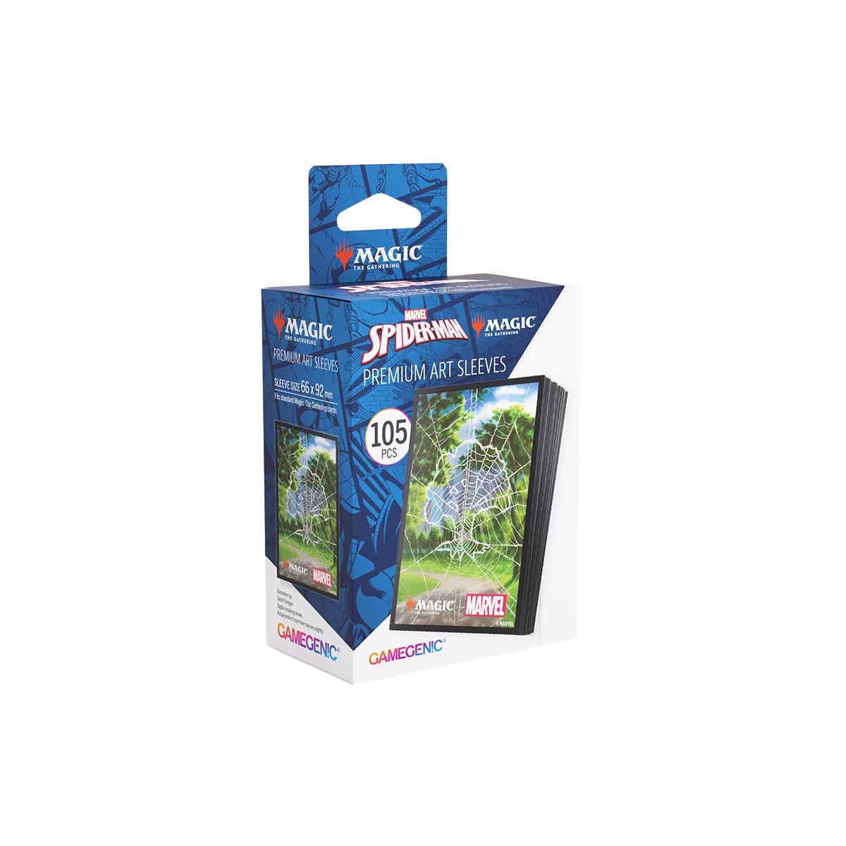 Magic: The Gathering Marvel's Spider-Man Premium Art Sleeves Spider-Man Forest