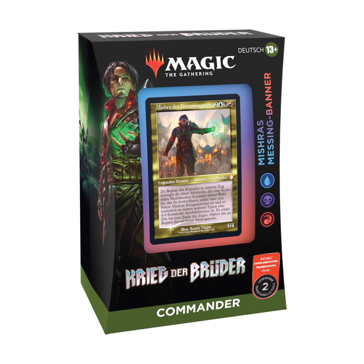 Krieg der Brüder - Commander Deck - Mishras Messing-Banner - DE