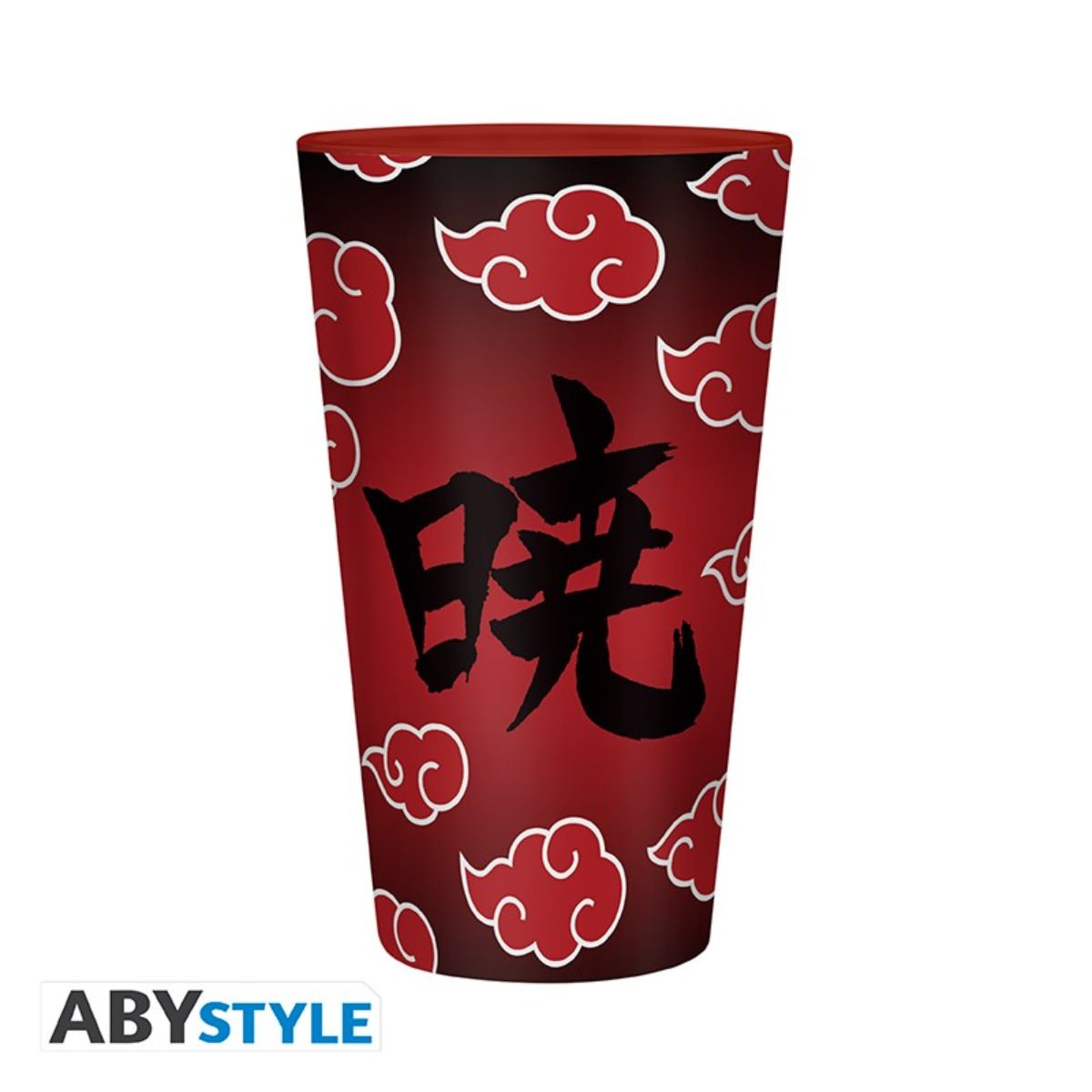 Naruto Shippuden Large Glass 400ml Akatsuki