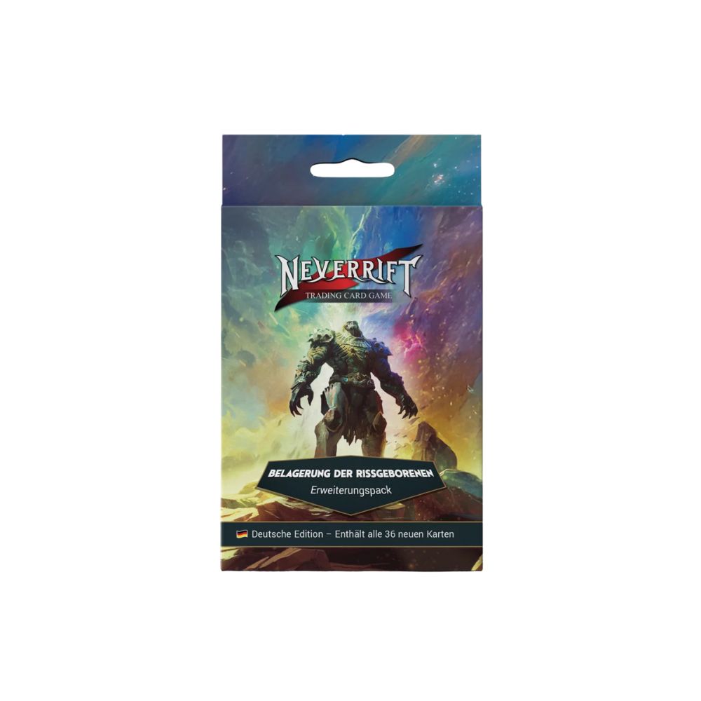 Neverrift TCG Expansion Pack Belagerung der Rissgeborenen Deutsch