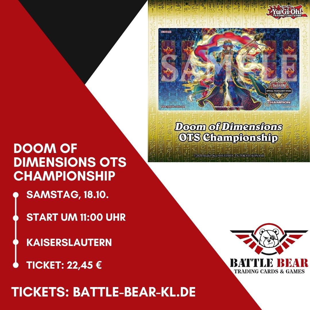 OTS Championship Doom of Dimensions - 18.10.2025