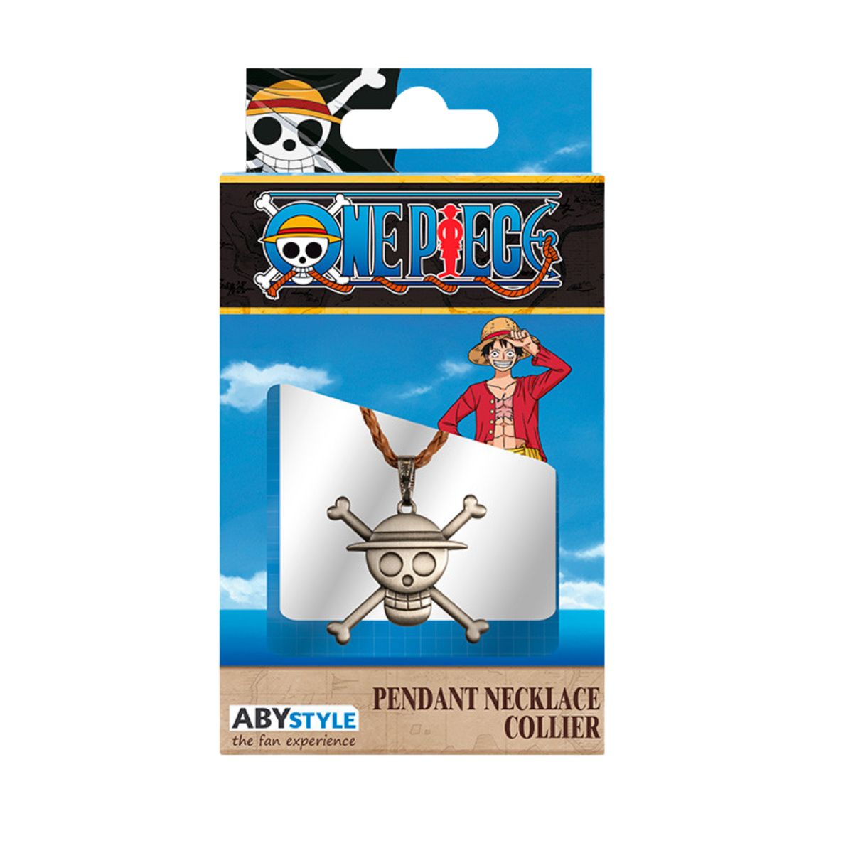 One Piece 3D Pendant Necklace Skull