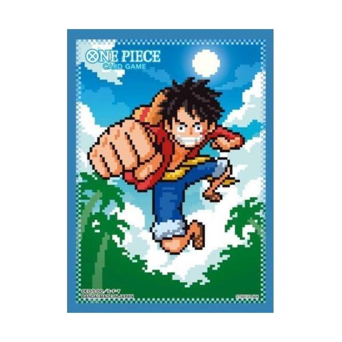 One Piece Card Game - Official Sleeve 8 Monkey.D.Luffy