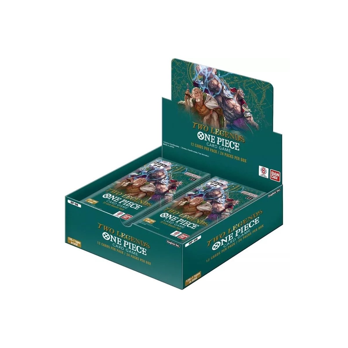 One Piece Card Game - Two Legends Booster Display OP08 (24 Packs) - EN