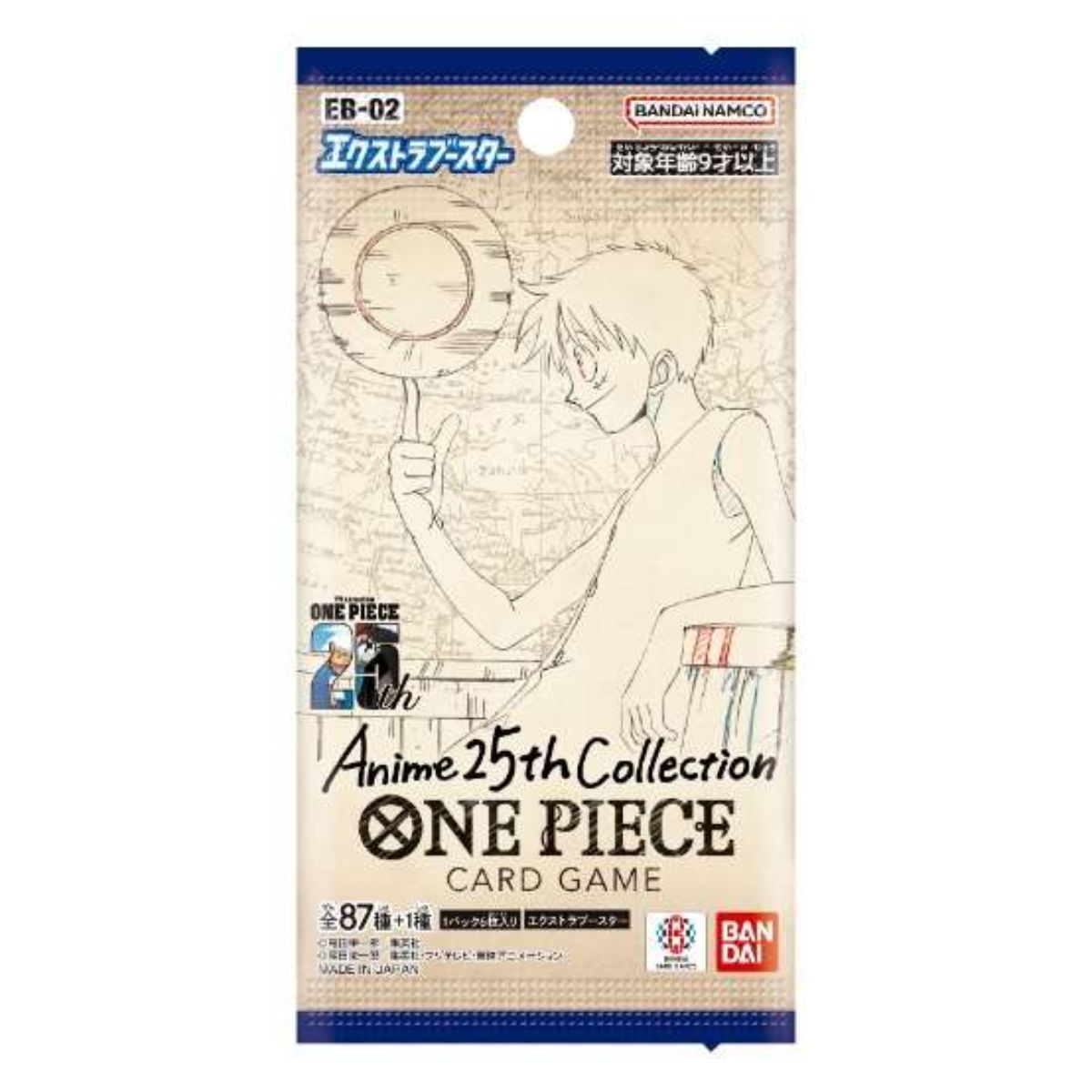 One Piece Card Game Anime 25th Collection EB02 Booster Japanisch