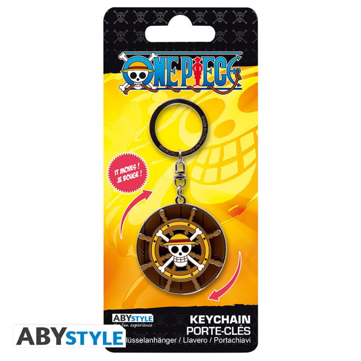 One Piece Moving Keychain Thousand Sunny