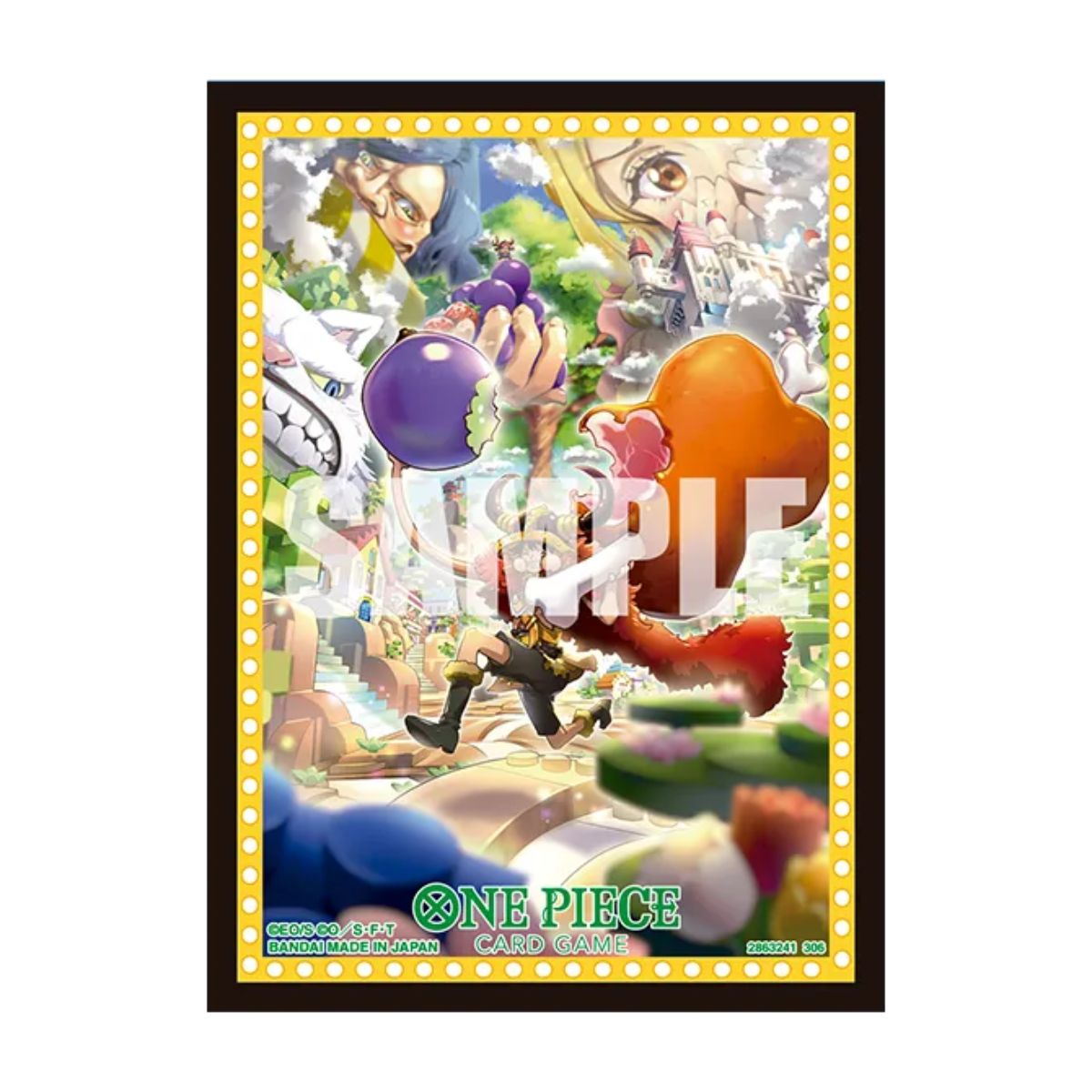One Piece Official Sleeve Standard Monkey.D.Luffy Elbaf