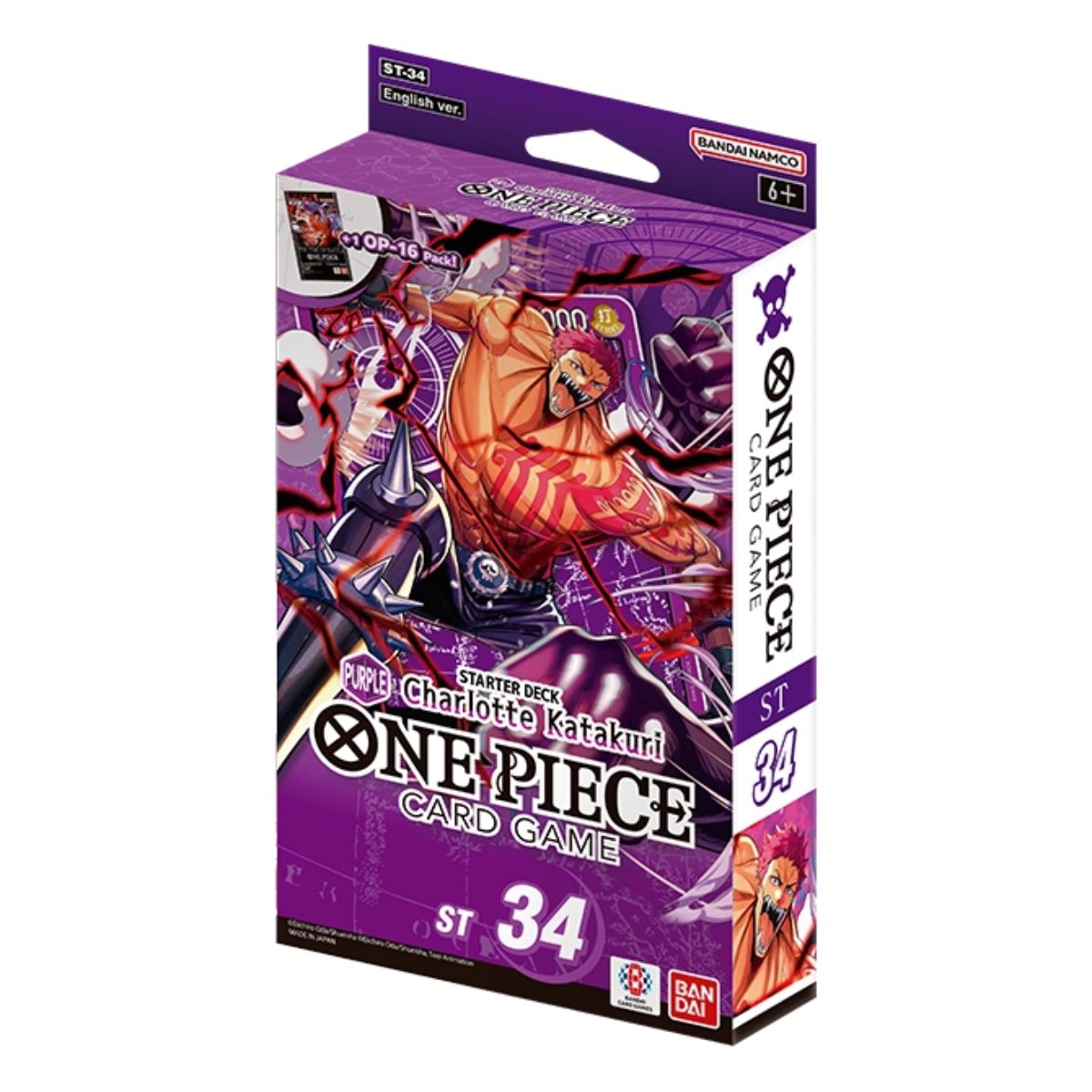 One Piece ST34 PURPLE Charlotte Katakuri Deck Englisch