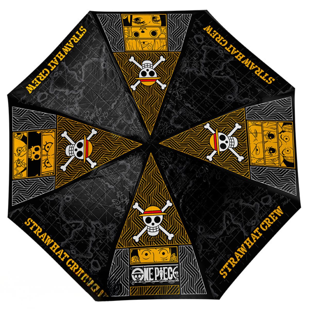 One Piece Umbrella Straw Hat Crew