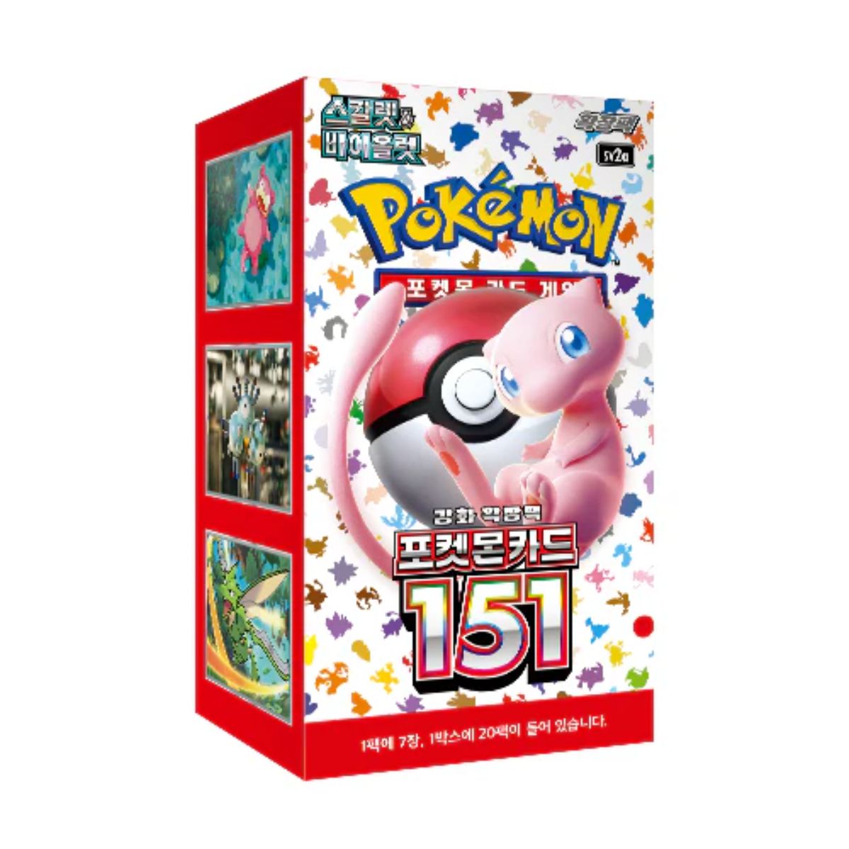 Pokémon 151 Booster Display SV2a Koreanisch