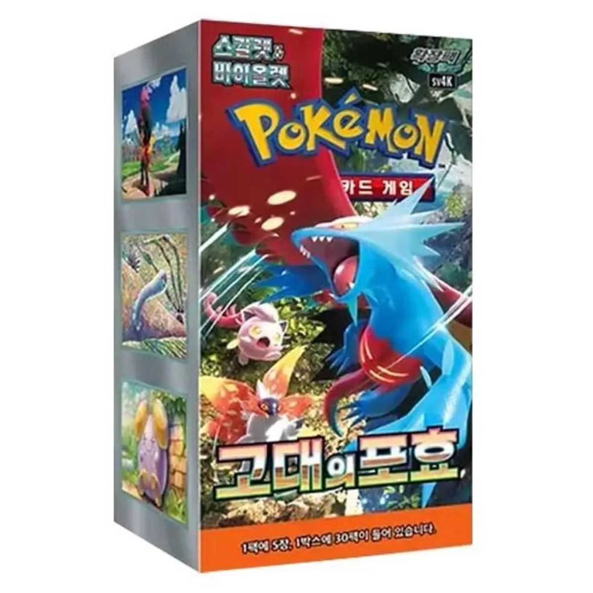 Pokémon Ancient Roar Booster Display SV4K Koreanisch