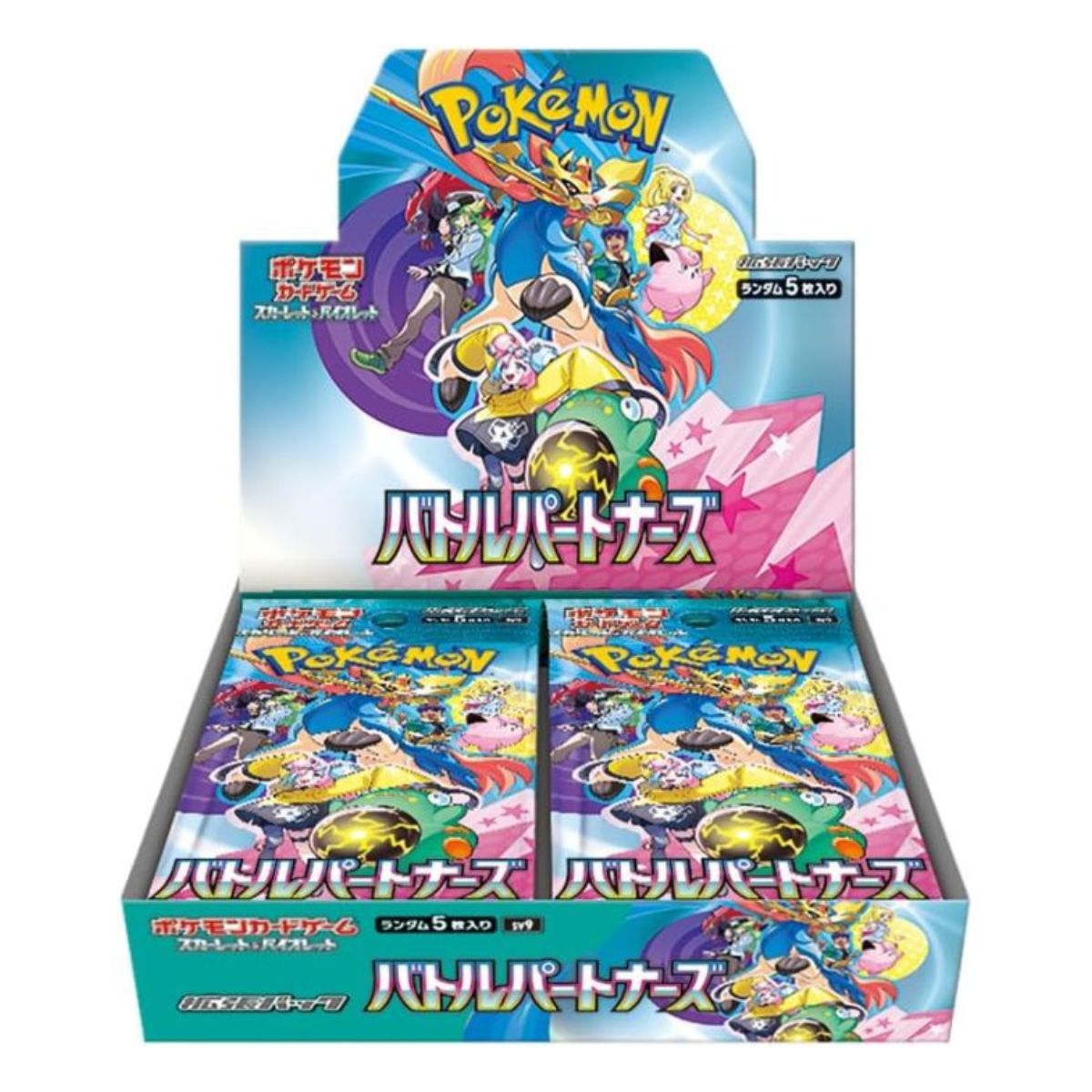 Pokemon Battle Partners Booster Display (30 Booster) Japanisch