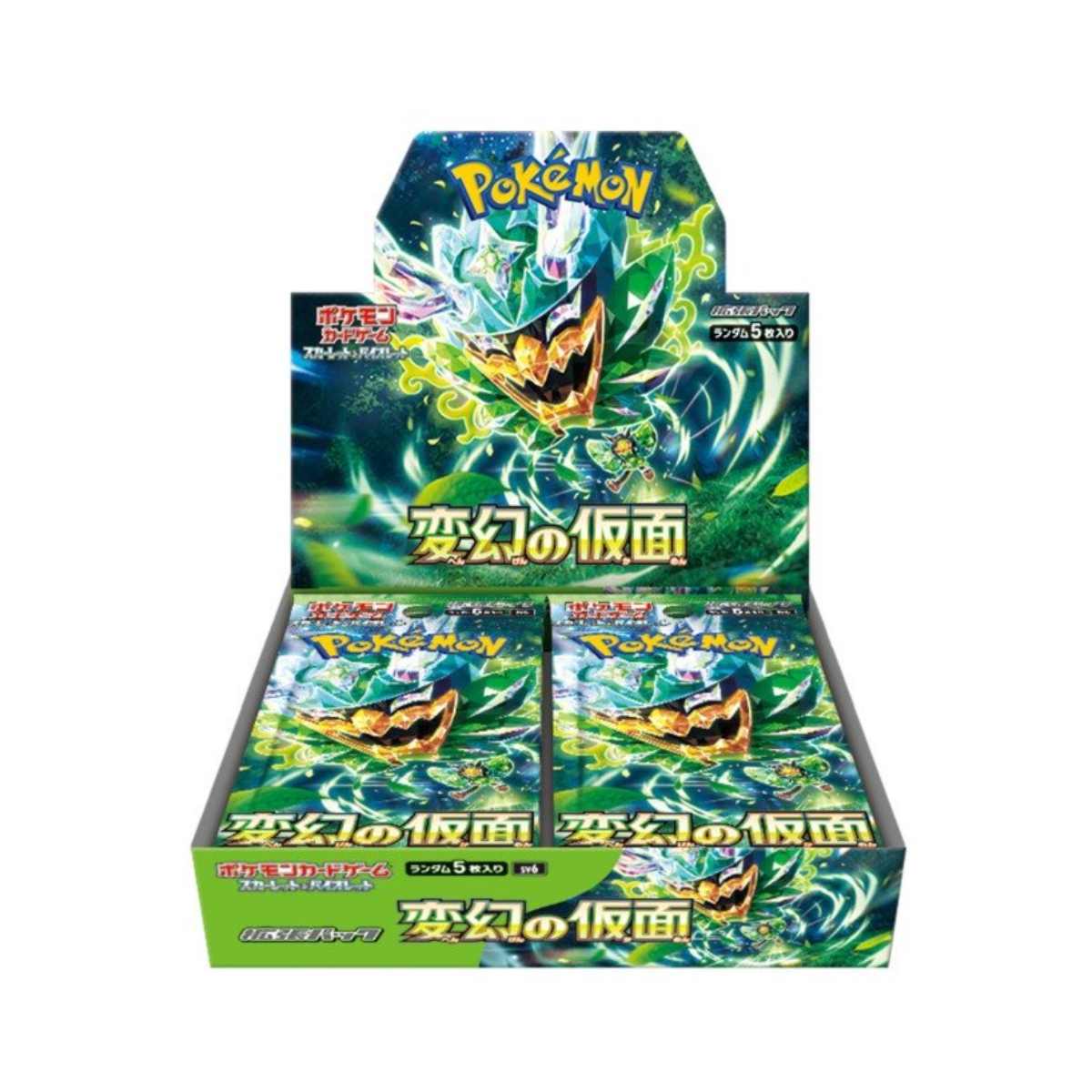 Pokémon Mask of Change Booster Display (30 Booster) Japanisch