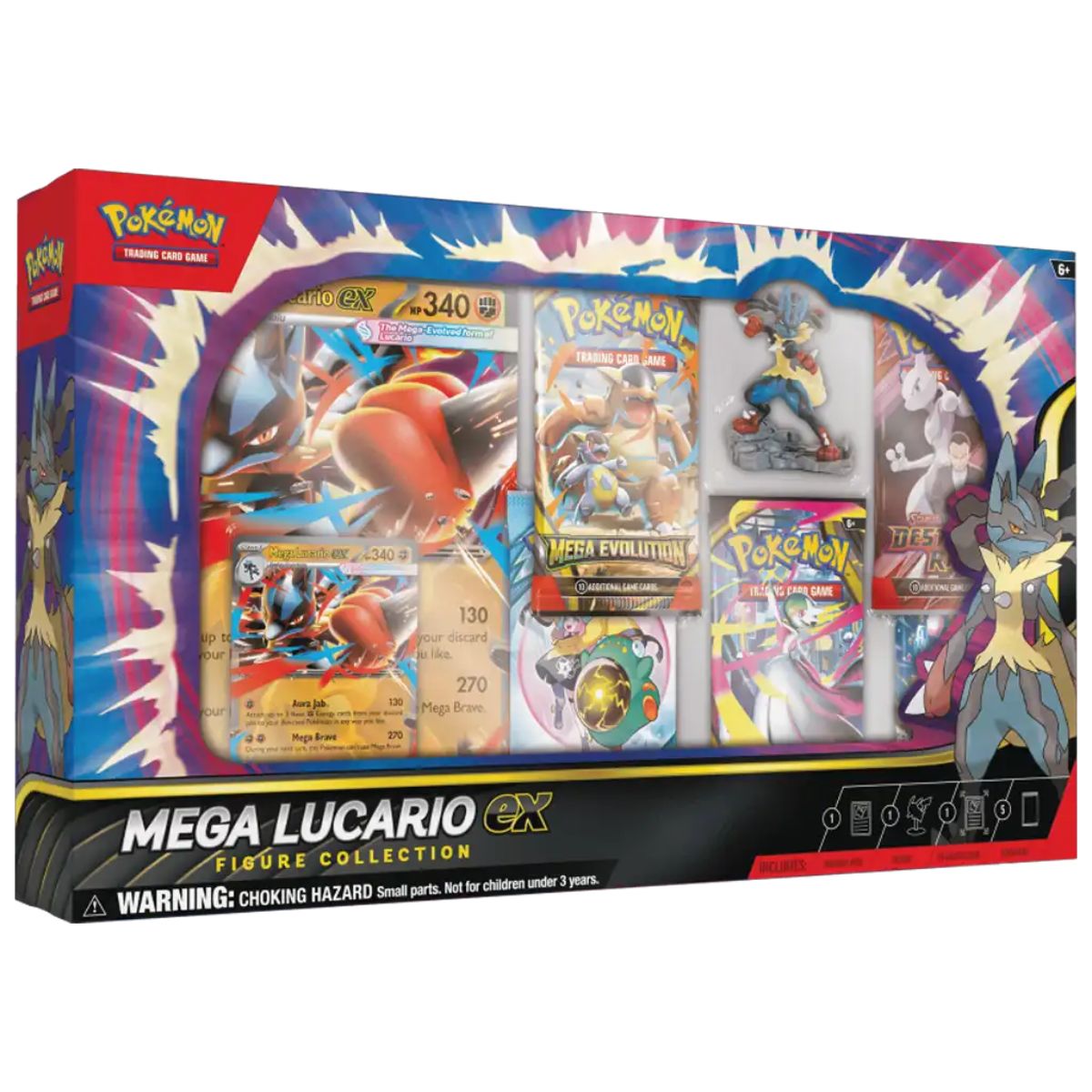 Pokémon Mega Lucario Figure Collection Englisch