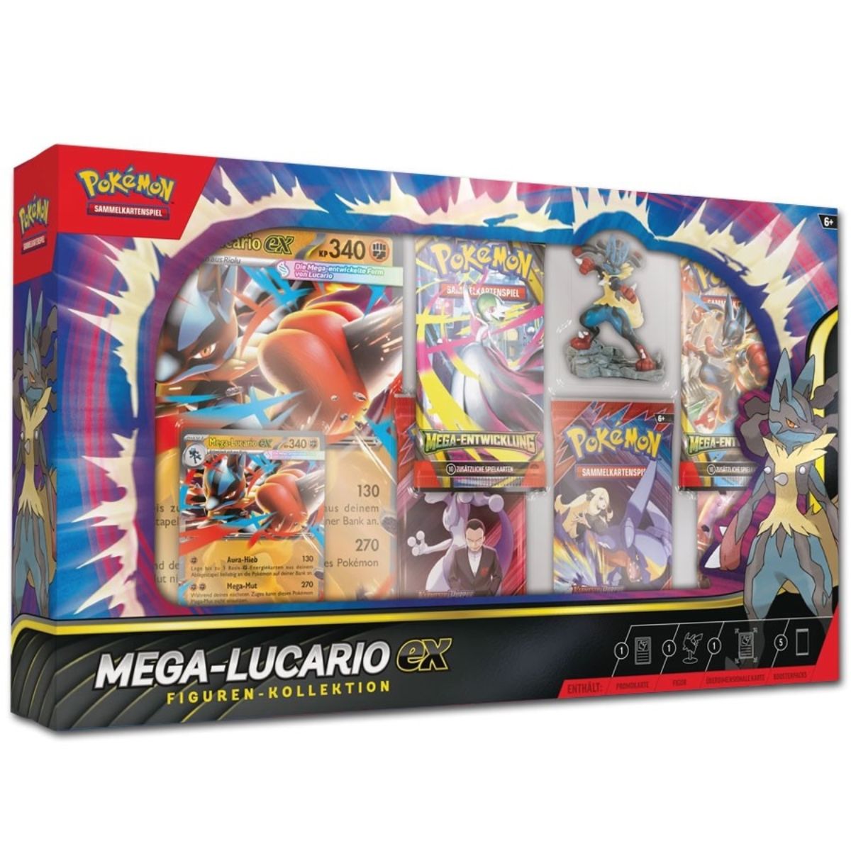 Pokémon Mega Lucario Figuren Kollektion