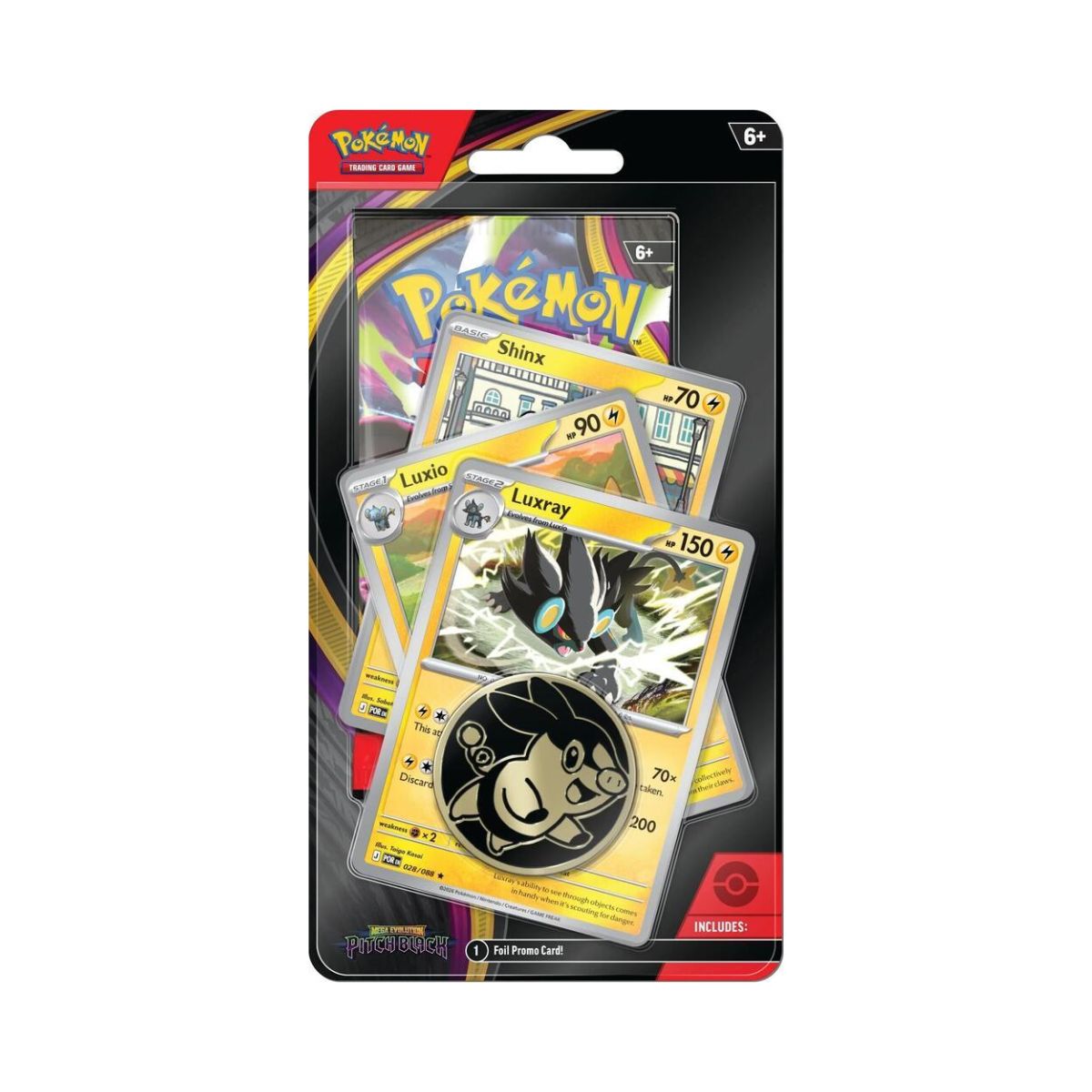 Pokémon Pitch Black Premium-Blister Luxray Englisch