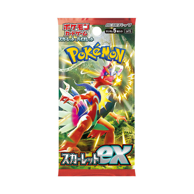 Pokémon Scarlet ex Booster Japanisch