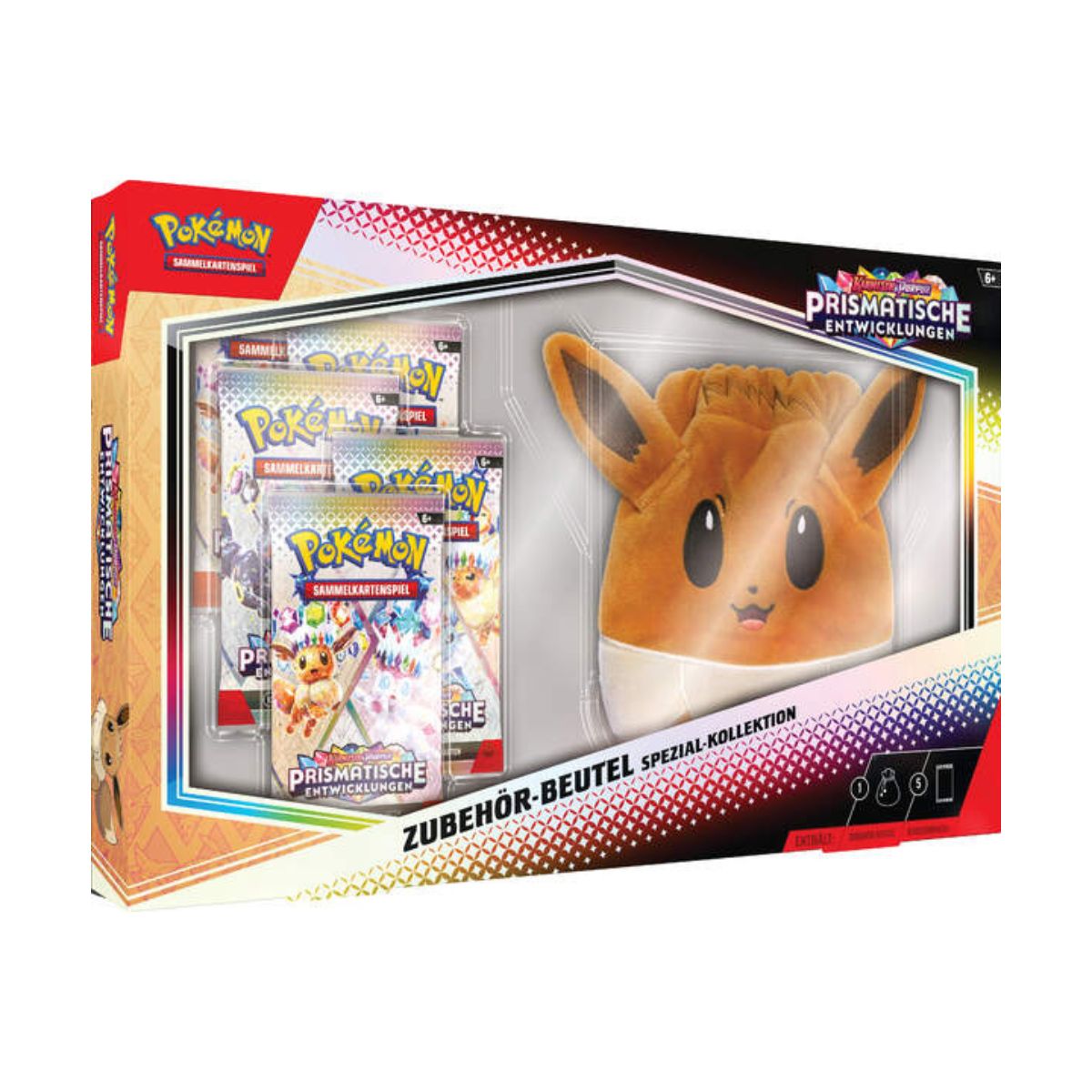 Pokémon Prismatische Entwicklungen Zubehör-Beutel Spezial-Kollektion Deutsch