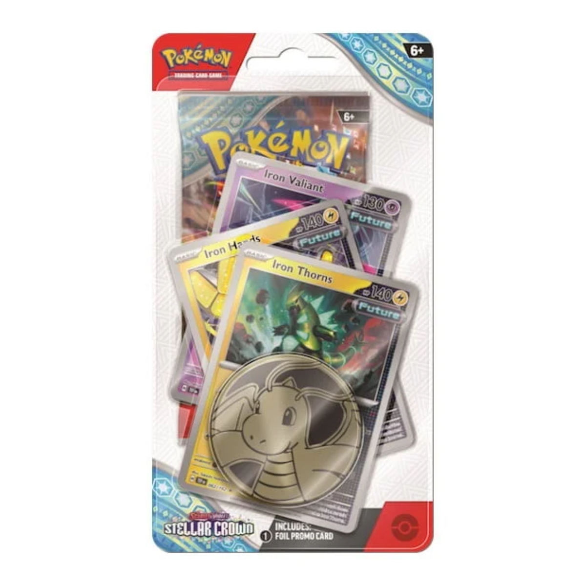 Pokémon Stellar Crown Iron Thorns Iron Hands Iron Valiant Checklane Blister Englisch