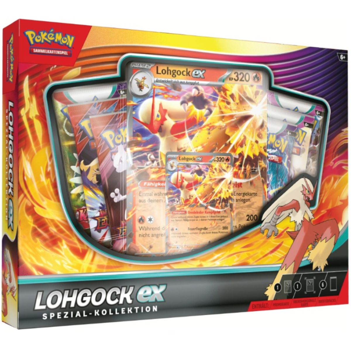Pokémon Lohgock ex Spezial-Kollektion Deutsch