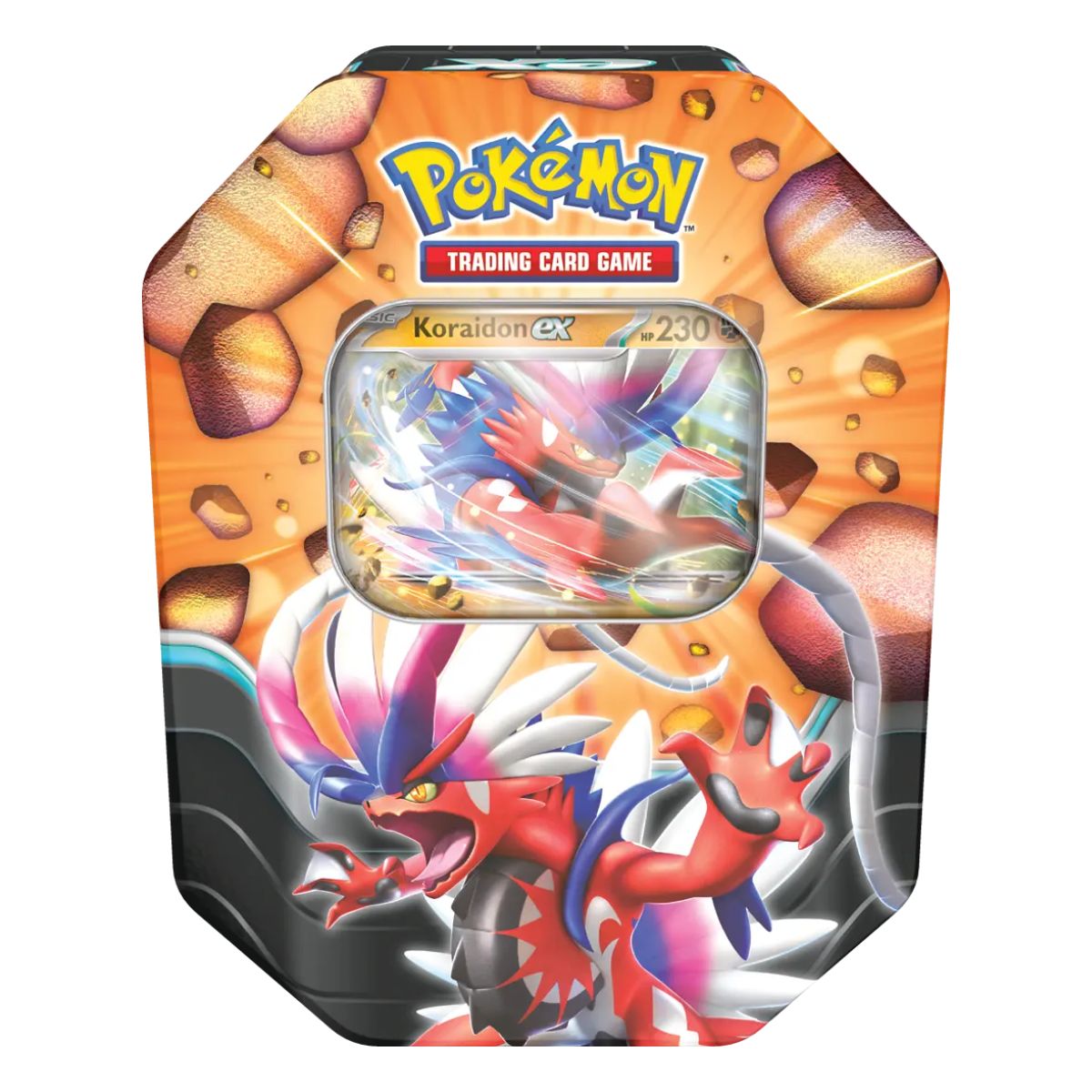 Pokémon Slashing Legends Tin Koraidon ex Englisch