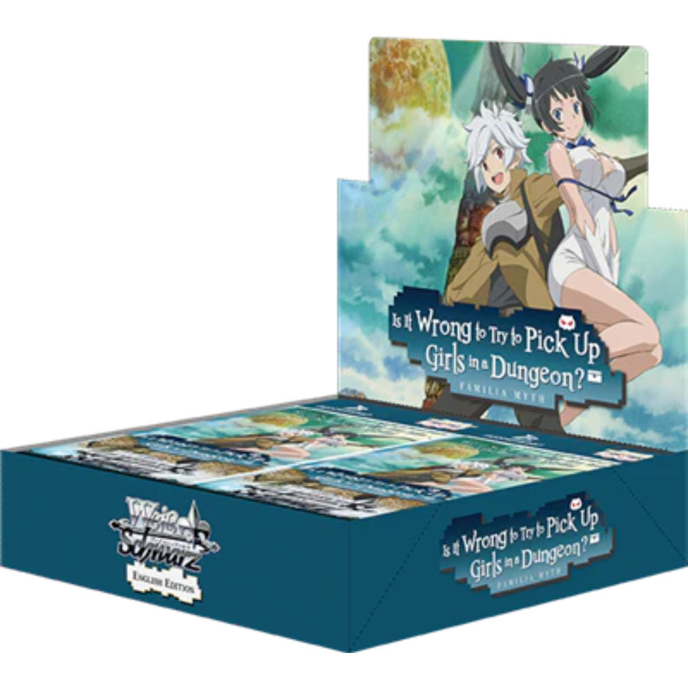 Weiß Schwarz - Booster Display: Is it wrong to Try to Pick UP Girls in a Dungeon? (16 Packs) - EN