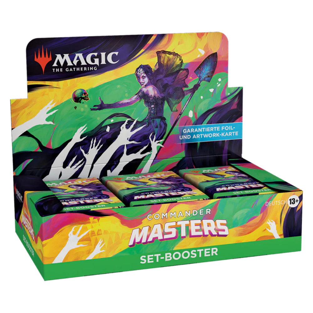 Commander Masters Set-Booster Display (24 Booster) DE