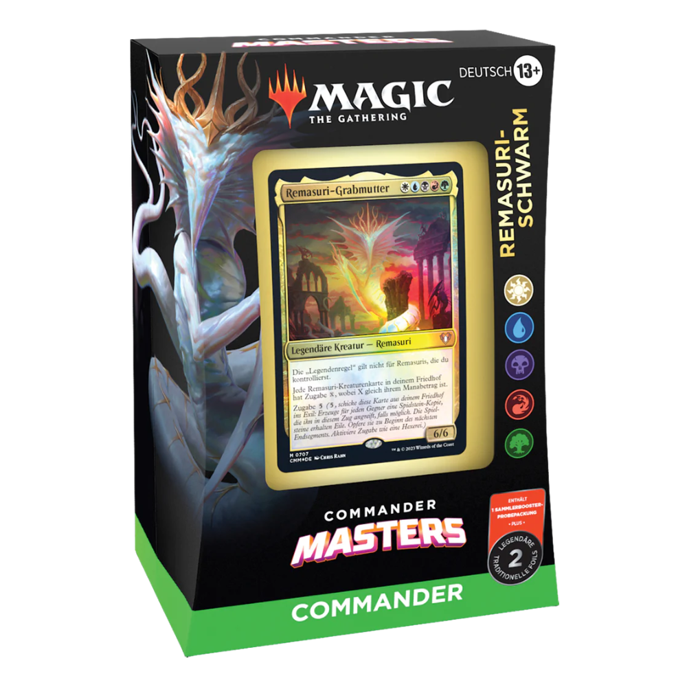 Commander Masters Commander Deck Remasuri-Schwarm DE