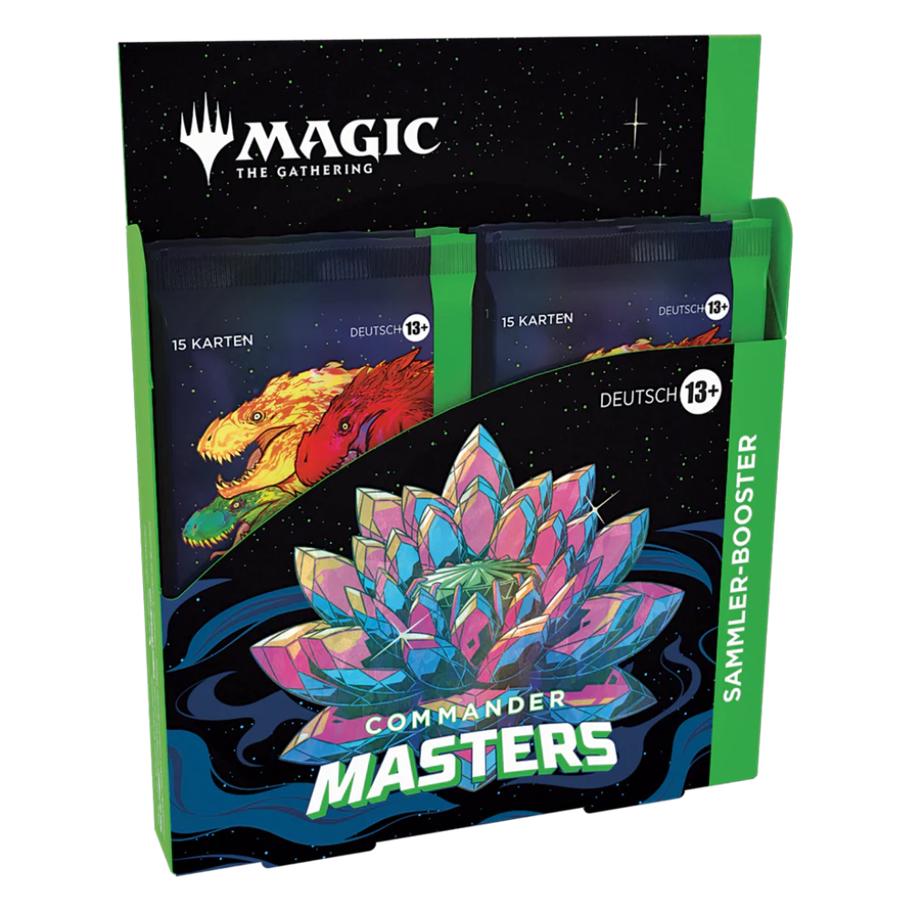 Commander Masters Sammler-Booster Display (4 Booster) DE