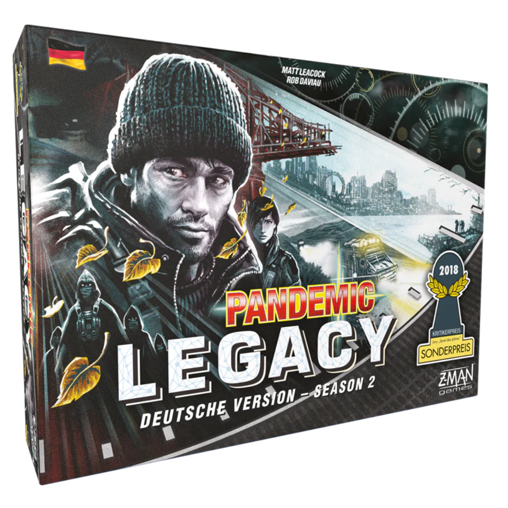 Pandemic Legacy Season 2 Schwarz deutsch