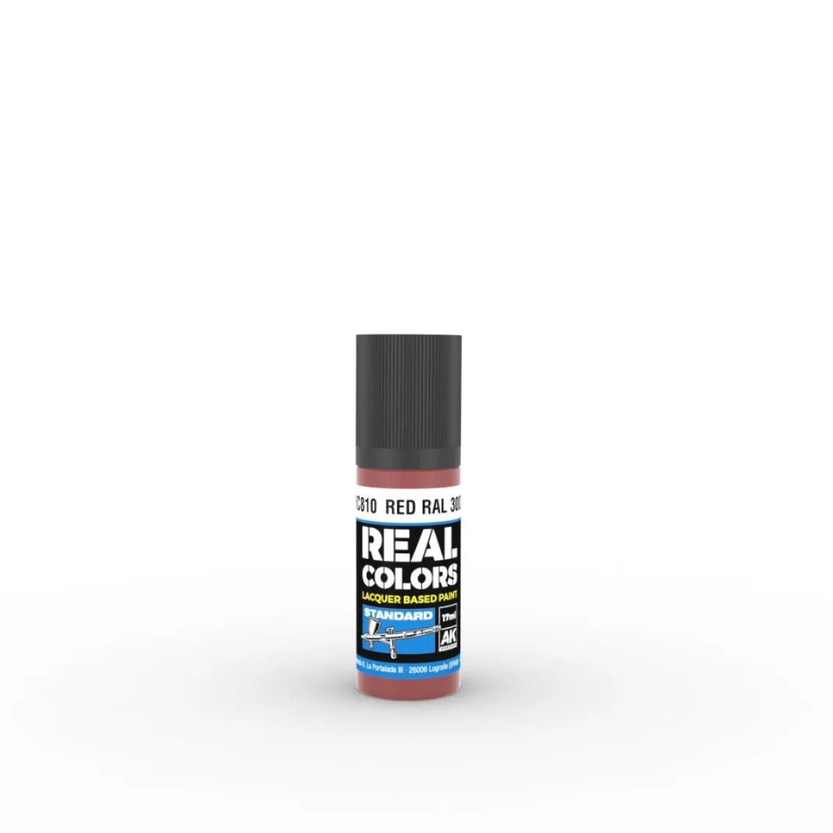 AK Interactive REAL COLORS Red Ral 3000 17 ml.