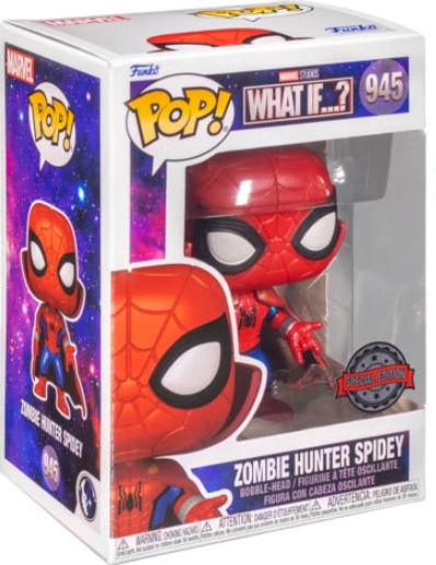 Funko POP! Marvel - What If...? - Zombie Hunter Spidey #945 SPECIAL EDITION