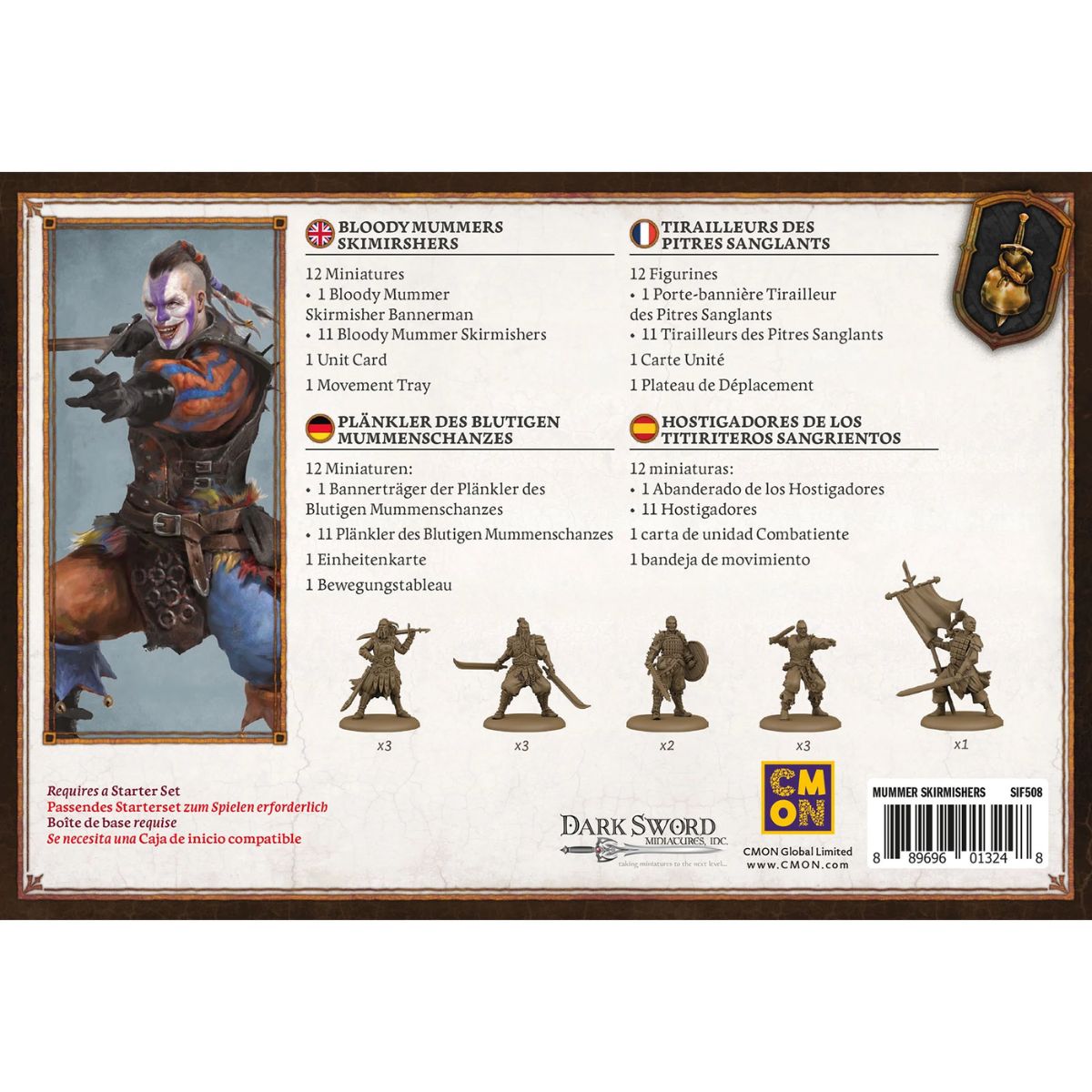 Song of Ice & Fire Bloody Mummers Skirmishers