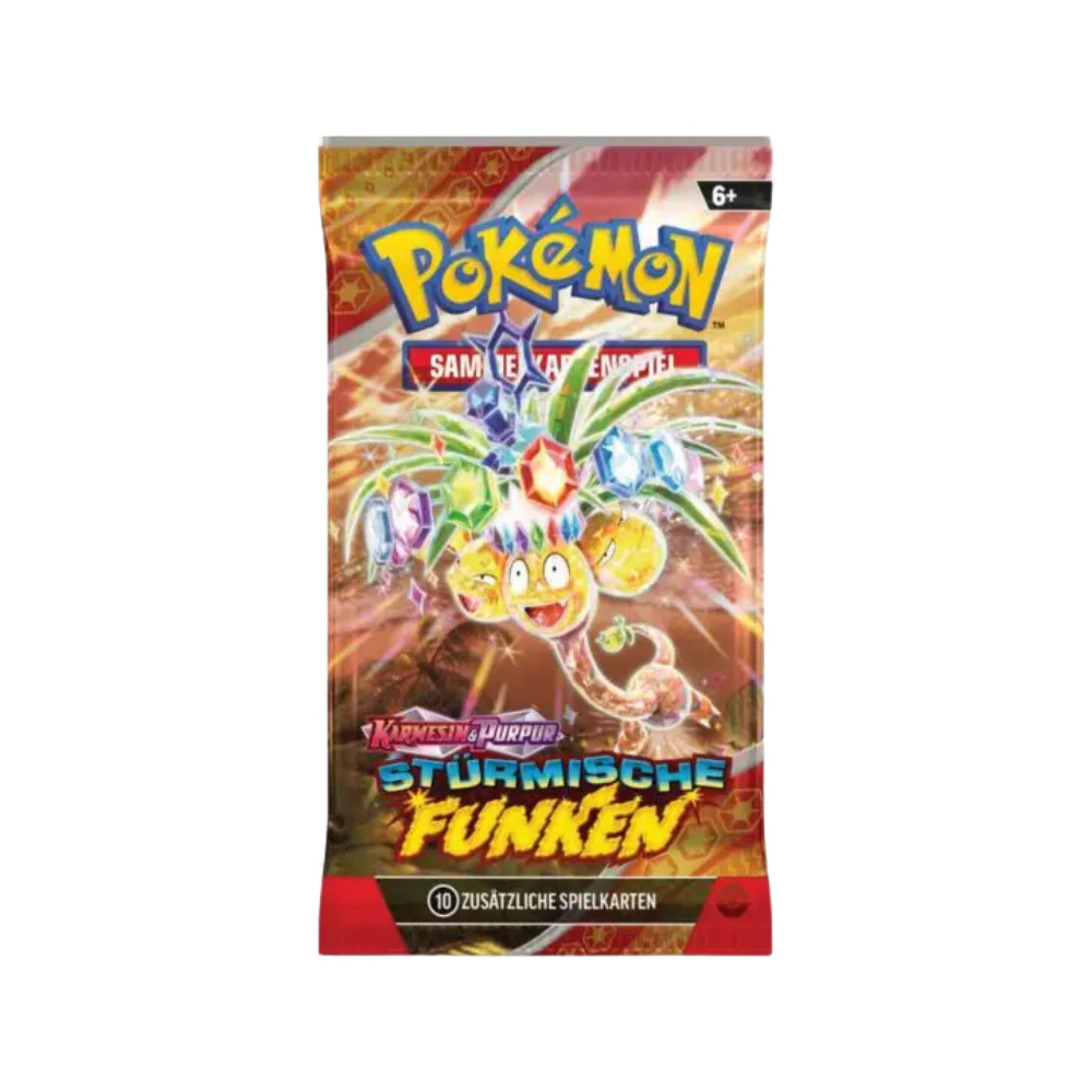 Pokémon - Karmesin & Purpur Stürmische Funken Booster Pack - DE