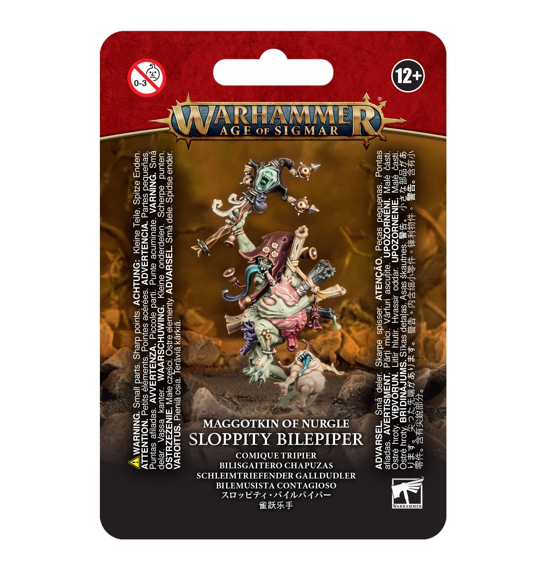 Warhammer Age of Sigmar Daemons of Nurgle Sloppity Bilepiper