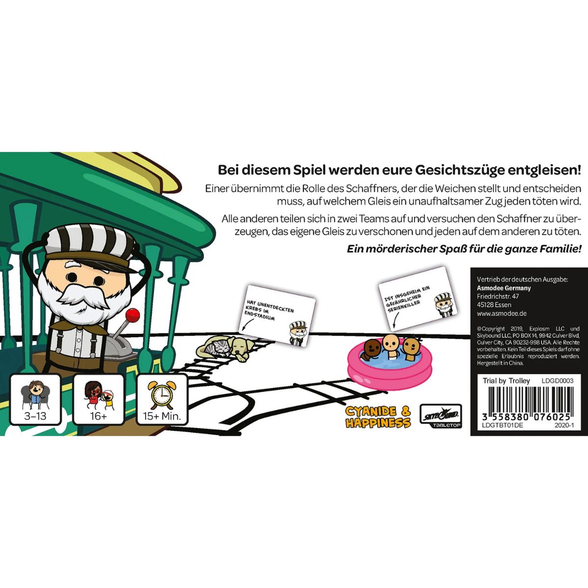 Trial By Trolley Deutsch