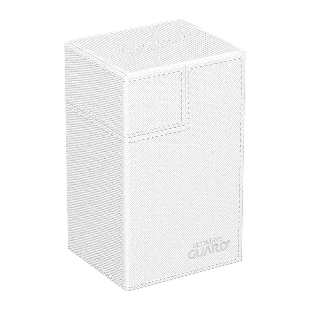 Ultimate Guard Flip`n`Tray 80+ XenoSkin Monocolor Weiß