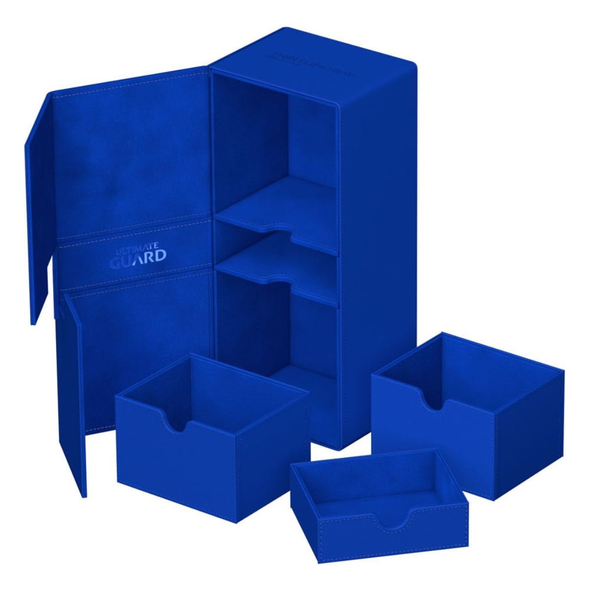 Ultimate Guard Twin Flip'n'Tray 266+ Xenoskin Blau