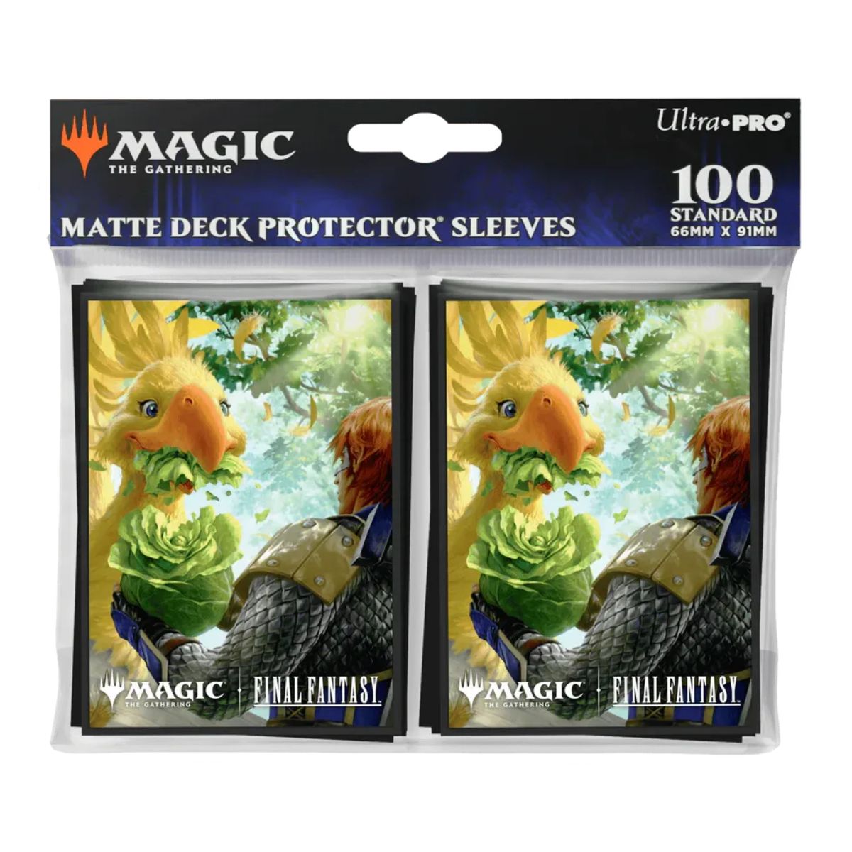 Ultra Pro Deck Protector Sleeves Matte Final Fantasy Gysahl Greens (100 Sleeves)