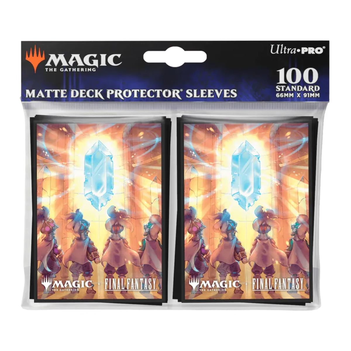 Ultra Pro Deck Protector Sleeves Matte Final Fantasy The Crystal's Chosen (100 Sleeves)