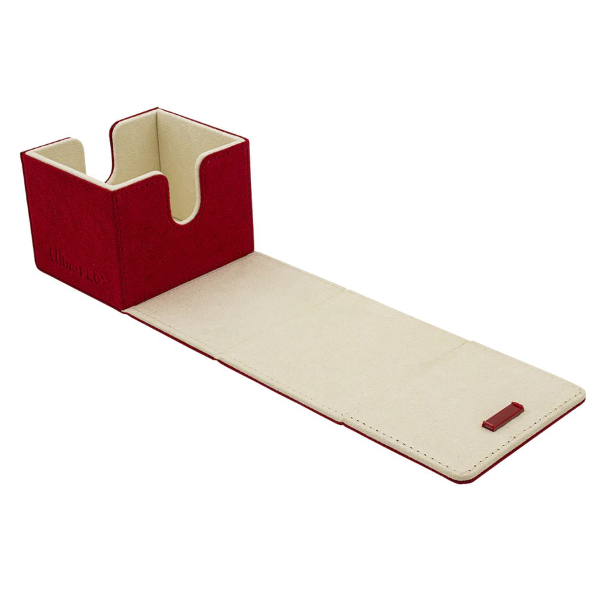 Ultra Pro Vivid Deluxe Alcove Edge Deck Box Red